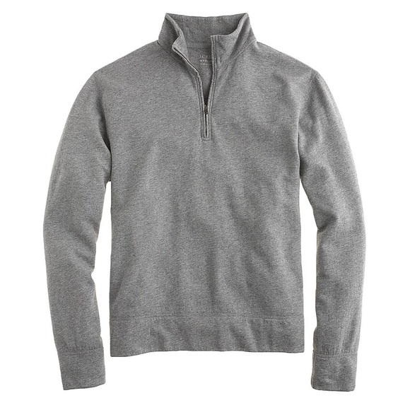 J. Crew Other - NWT J.Crew Men’s Hthr Grey Half-Zip